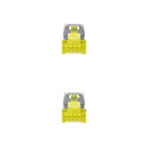 Nanocable Latiguillo de Red RJ45 LSZH CAT.6A SFTP AWG26 Gris 0.25 m, Ref. 10.20.1900-L25