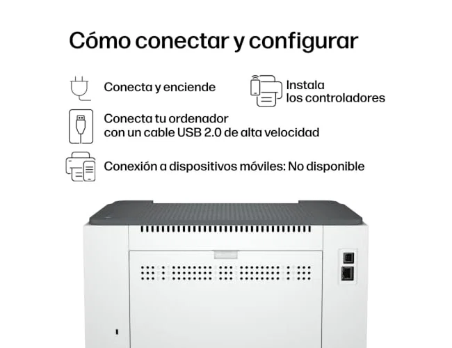 HP LaserJet M209dw Blanco/Negro