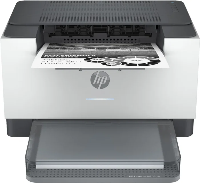 HP Impresora láser monocromo LaserJet M209dw WiFi dúplex blanca 29 ppm compacta A4 Wi-Fi Ethernet USB AirPrint
