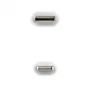 Nano Cable 10.10.0600 Cable USB Tipo-C Macho a Lightning Macho 50cm Blanco