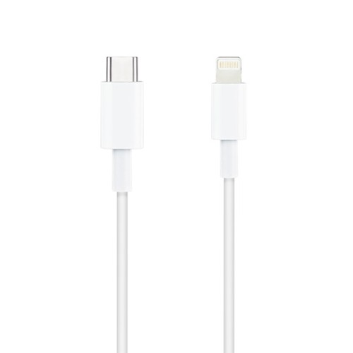 Nano Cable 10.10.0600 Cable USB Tipo-C Macho a Lightning Macho 50cm Blanco