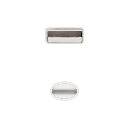Nanocable Cable Lightning a USB-A Blanco 50 cm