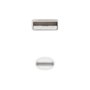 Nanocable Cable Lightning a USB-A Blanco 50 cm