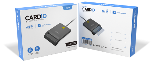 Nox Lite Card ID Lector de DNIe y Tarjetas Inteligentes USB 2.0 Negro Nox Lite Card ID Lector de DNIe y Tarjetas Inteligentes USB 2.0 Negro