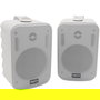 Approx APPSPK15X2 Altavoz Autoamplificado para Pared, 2x15W (30W RMS), Blanco, Rango Frecuencia 80Hz-20kHz, 8 Ohm, Con Entradas RCA y Soporte de Montaje