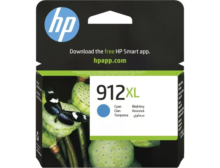 HP Cartucho de Tinta Original 912XL Cian Alta Capacidad (XL) HP Cartucho de Tinta Original 912XL Cian Alta Capacidad (XL)