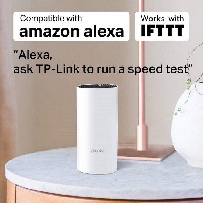 TP-Link Deco M4 AC1200 Sistema Wi-Fi Mesh, Pack de 2, Blanco TP-Link Deco M4 AC1200 Sistema Wi-Fi Mesh, Pack de 2, Blanco