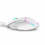 Energy Sistem Ratón Gaming ESG M2 Sniper-Ninja Blanco, RGB, 6400 DPI, 8 Botones Configurables, Ergonómico
