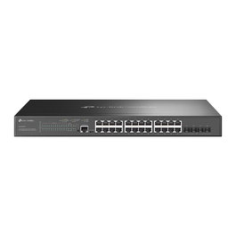 TP-LINK Omada SG3428XMP Switch Gestionado L2+ 24 Puertos Gigabit PoE+ y 4 SFP+ Montaje en Rack 1U