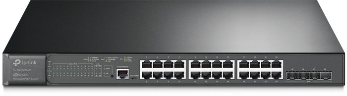 TP-Link TL-SG3428XMP Switch Gestionado Omada L2+ con 24 Puertos PoE+ y 4 SFP+ 10G