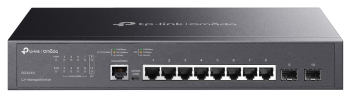 TP-Link ES206GP Switch Gestionado Omada 6 Puertos Gigabit (4 PoE+ 65W) Negro