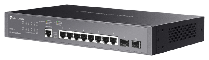 TP-Link ES206GP Switch Gestionado Omada 6 Puertos Gigabit (4 PoE+ 65W) Negro