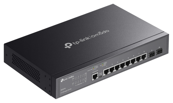 TP-Link ES206GP Switch Gestionado Omada 6 Puertos Gigabit (4 PoE+ 65W) Negro