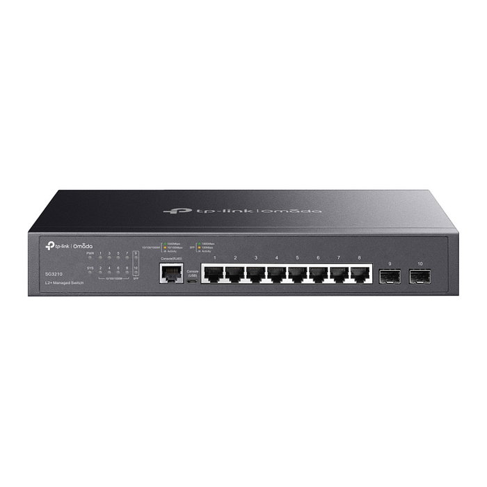 TP-Link ES206GP Switch Gestionado Omada 6 Puertos Gigabit (4 PoE+ 65W) Negro