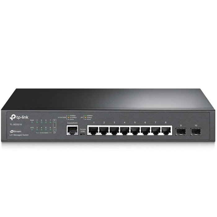 TP-Link ES206GP Switch Gestionado Omada 6 Puertos Gigabit (4 PoE+ 65W) Negro