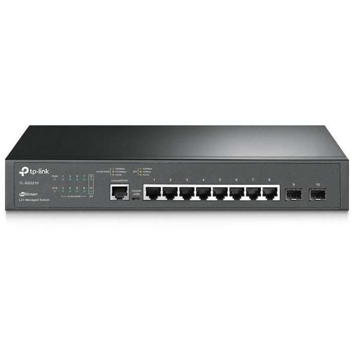 TP-Link ES206GP Switch Gestionado Omada 6 Puertos Gigabit (4 PoE+ 65W) Negro