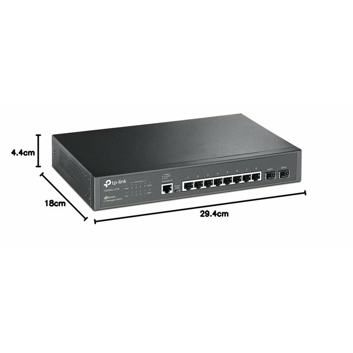 TP-Link ES206GP Switch Gestionado Omada 6 Puertos Gigabit (4 PoE+ 65W) Negro