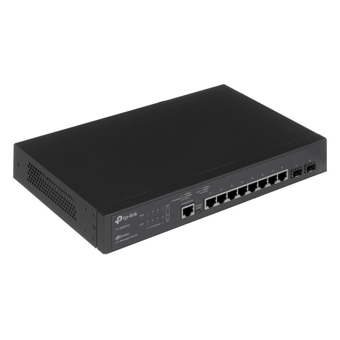 TP-Link ES206GP Switch Gestionado Omada 6 Puertos Gigabit (4 PoE+ 65W) Negro