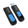 ADATA Pendrive UV128 256 GB USB 3.2 Gen 1, Conector Deslizante sin Tapa, Velocidad Lectura 100 MB/s, Negro
