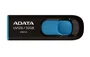 ADATA Pendrive DashDrive UV128 128GB USB 3.2 Gen 1 (USB 3.0) Negro - Unidad Flash USB con Conector Deslizante y Diseño sin Tapa