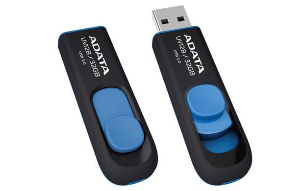 ADATA UV128 Memoria USB 128GB USB 3.0 Color Negro