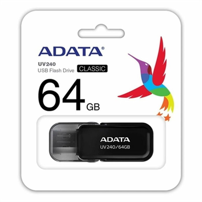 Adata Pendrive UV240 64GB Negro
