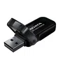 ADATA Pendrive UV240 64GB USB 2.0 Tipo A Negro - Memoria Flash USB con Capucha Abatible