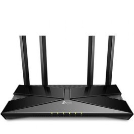 TP-Link EX220 Router WiFi 6 AX1800 Gigabit, 1800 Mbps Dual Band (2.4GHz & 5GHz), 4 Antenas Externas, 4x LAN, WPA3, EasyMesh