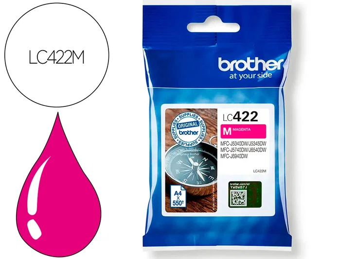 Brother LC422M Magenta Brother LC422M Magenta