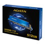 ADATA SSD Legend 710 512 GB M.2 PCIe NVMe 3D NAND - Lectura 2400 MB/s, Escritura 1000 MB/s