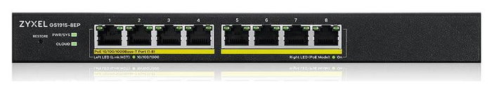 Zyxel GS1915-8EP Smart Switch de 8 puertos Gigabit con PoE de 60W