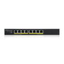 Zyxel GS1915-8EP Switch Inteligente Gigabit de 8 Puertos con 8 Puertos PoE y Presupuesto de 60W