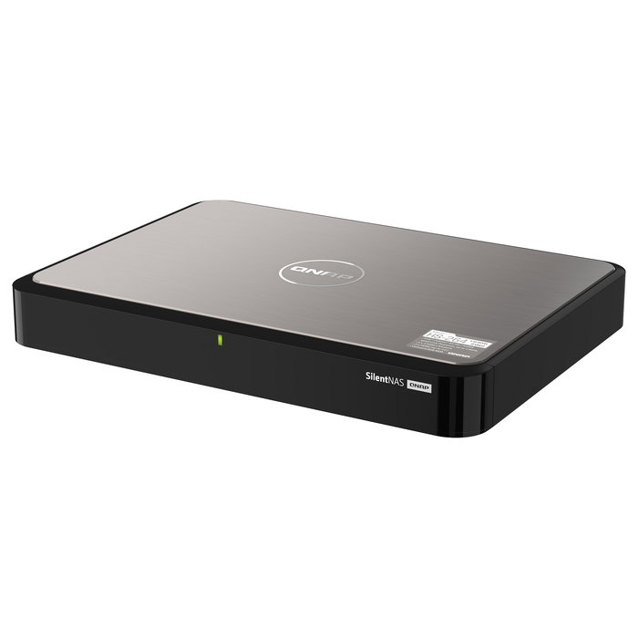 QNAP HS-264-8G NAS de 2 Bahías con Procesador Intel Celeron N5105, 8 GB de RAM, Enfriamiento Pasivo, 2x 2.5/3.5" SATA, 2x 2.5GbE, 2x HDMI 2.0, QTS