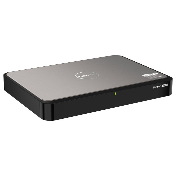QNAP HS-264-8G NAS de 2 Bahías con Procesador Intel Celeron N5105, 8 GB de RAM, Enfriamiento Pasivo, 2x 2.5/3.5" SATA, 2x 2.5GbE, 2x HDMI 2.0, QTS