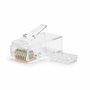 Nanocable Conector RJ45 CAT.6 8 Hilos, 50 Unidades, Transparente