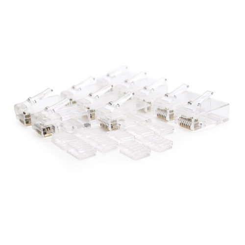 Nanocable Conector RJ45 CAT.6 8 Hilos, 50 Unidades, Transparente Nanocable Conector RJ45 CAT.6 8 Hilos, 50 Unidades, Transparente