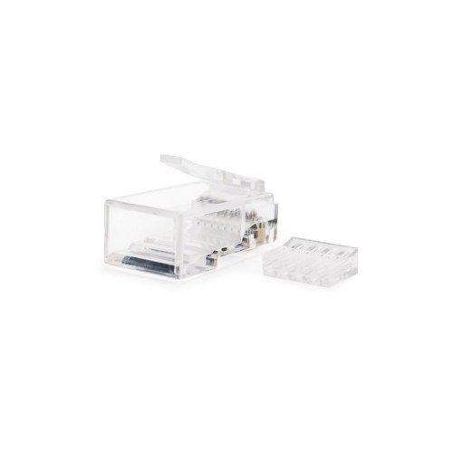 Nanocable Conector RJ45 CAT.6 8 Hilos, 50 Unidades, Transparente Nanocable Conector RJ45 CAT.6 8 Hilos, 50 Unidades, Transparente