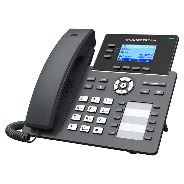Grandstream Networks GRP2604P Teléfono IP PoE 3 Líneas AudioHD