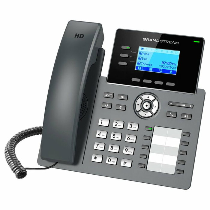 Grandstream SIP GRP-2604 Carrier-Grade IP-Phone Negro