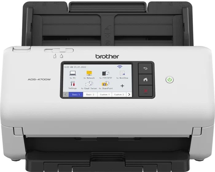 Brother ADS-4700W Escáner de documentos profesional dúplex WiFi/LAN Brother ADS-4700W Escáner de documentos profesional dúplex WiFi/LAN