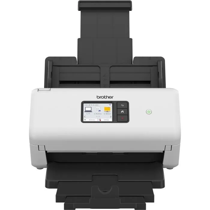 Brother ADS-4500W Escáner Documental con ADF, 70 ipm, WiFi y LAN