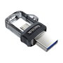 SanDisk Pendrive Ultra 128GB SDDD3-128G-G46, Dual m3.0, Conectores micro-USB y USB 3.0, Hasta 150 MB/s
