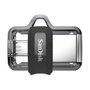 SanDisk Pendrive Ultra 128GB SDDD3-128G-G46, Dual m3.0, Conectores micro-USB y USB 3.0, Hasta 150 MB/s