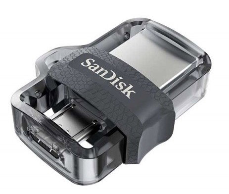 SanDisk Ultra Dual m3.0 256 GB USB Type-A / Micro-USB