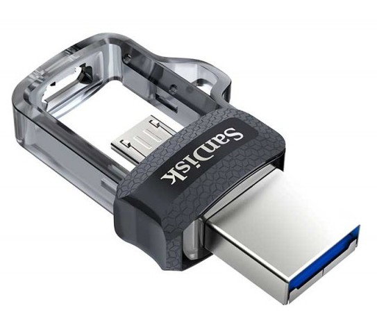 SanDisk Ultra Dual m3.0 256 GB USB Type-A / Micro-USB