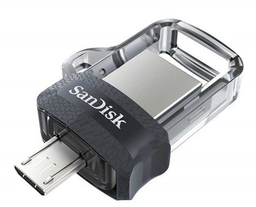 SanDisk Ultra Dual m3.0 256 GB USB Type-A / Micro-USB