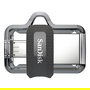 Sandisk Ultra Dual m3.0 Memoria USB 256GB, USB-A / Micro-USB 3.2, Gris