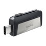 SanDisk Ultra Dual Drive USB 64 GB USB Type-C / USB Type-A Negro, Plata