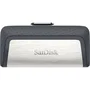 SanDisk Ultra Dual Drive USB 64 GB USB Type-C / USB Type-A Negro, Plata