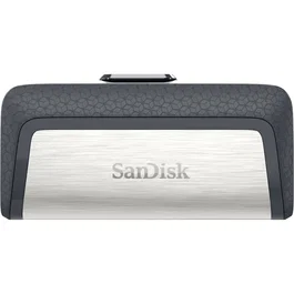 SanDisk Ultra Dual Drive USB Type-C 64GB, Pendrive USB 3.2 Gen 1 (3.1) con conector dual USB-A y USB-C, velocidad 150 MB/s, color Negro/Plata, modelo SDDDC2-064G-G46